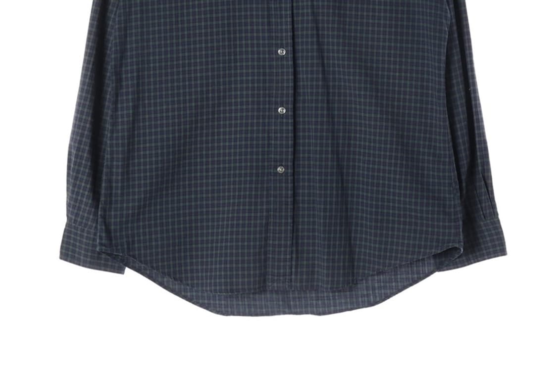 폴로 랄프로렌 네이비 타탄 체크 긴팔 셔츠 M 상품이미지4