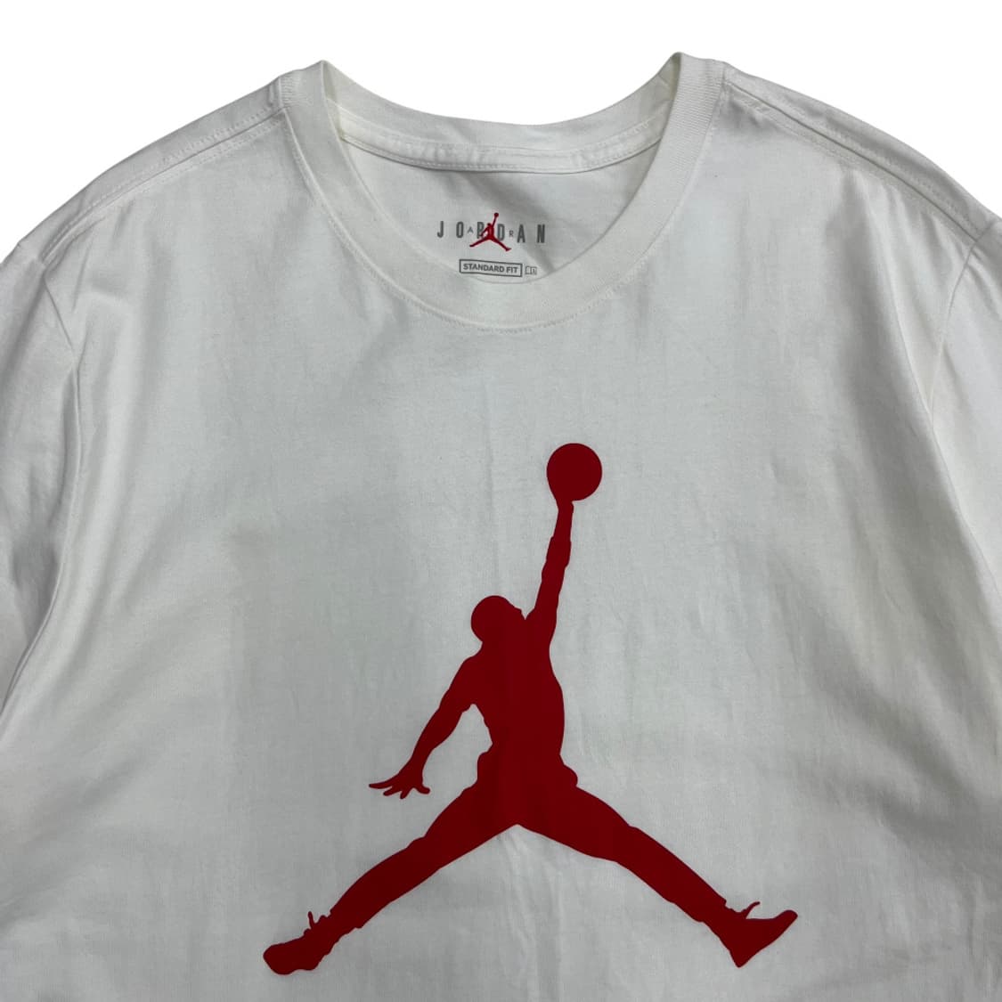 조던 레드 프린팅 화이트 반팔 2XL 상품이미지4