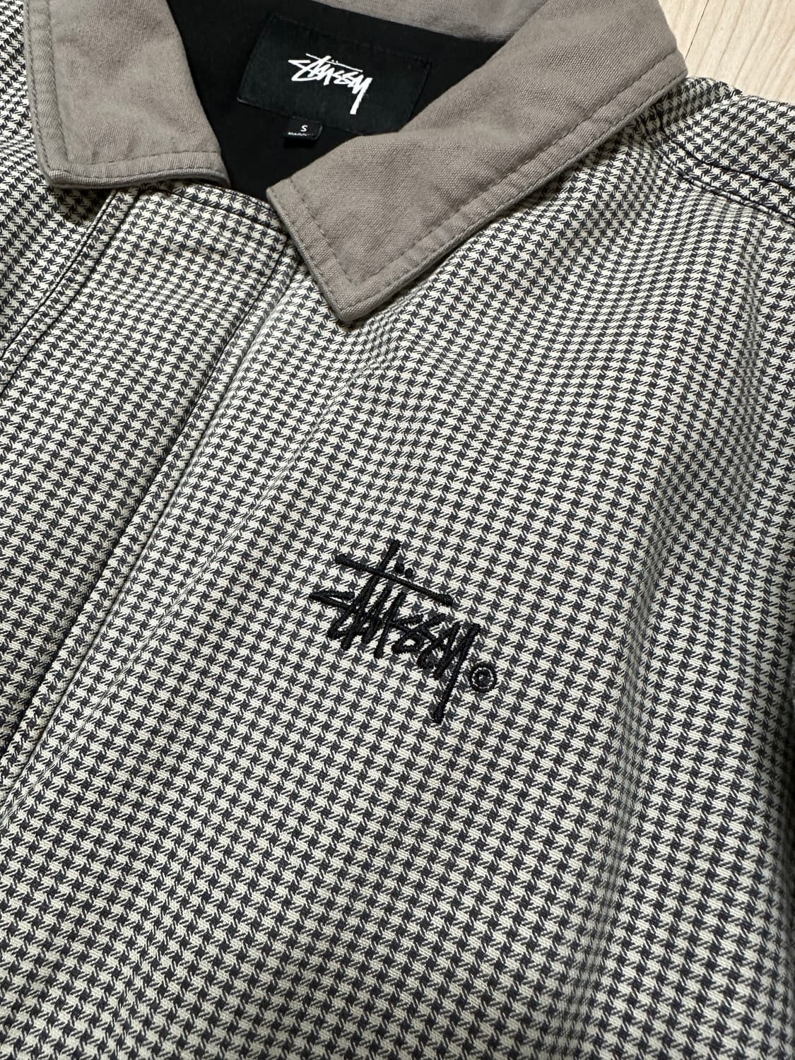 스투시 stussy 체크 워크 자켓 상품이미지2