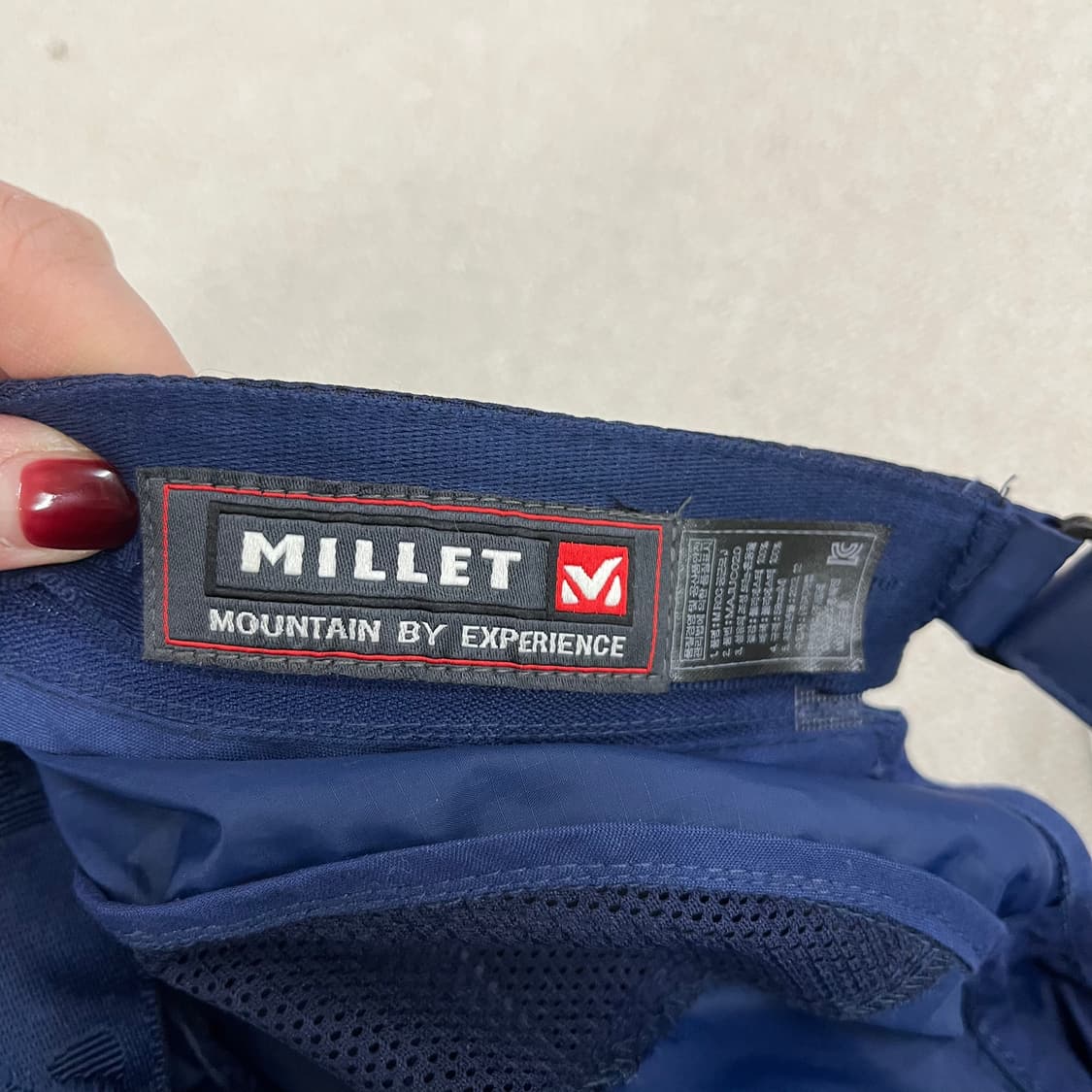 [58] 밀레 메쉬 등산 캡 모자 0116M1 상품이미지4