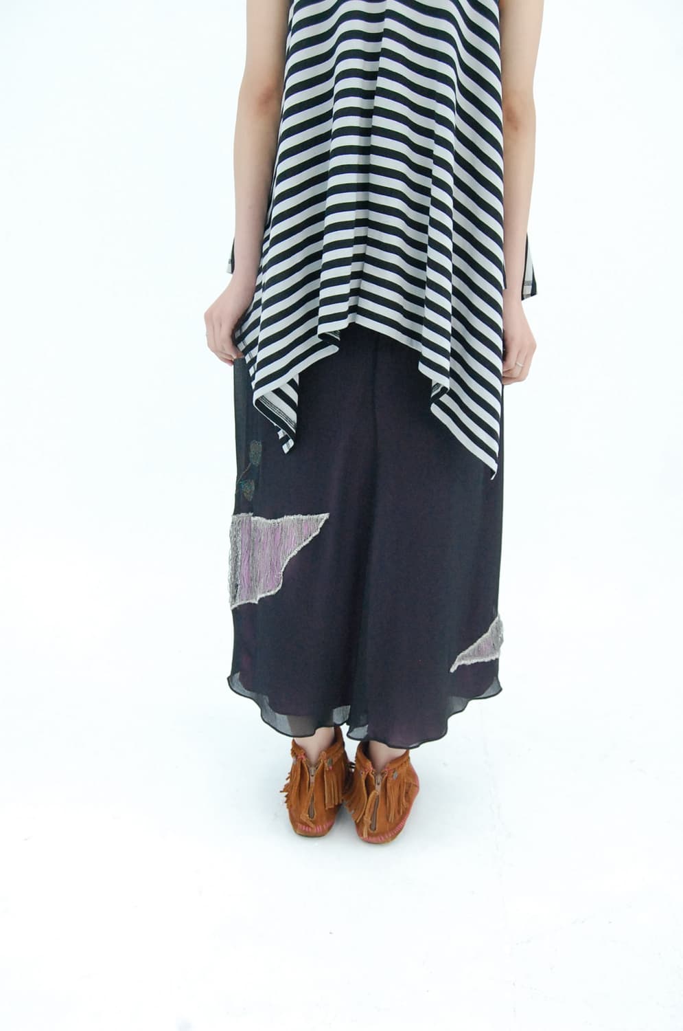 BCBG Maxazria silk skirt 상품이미지5