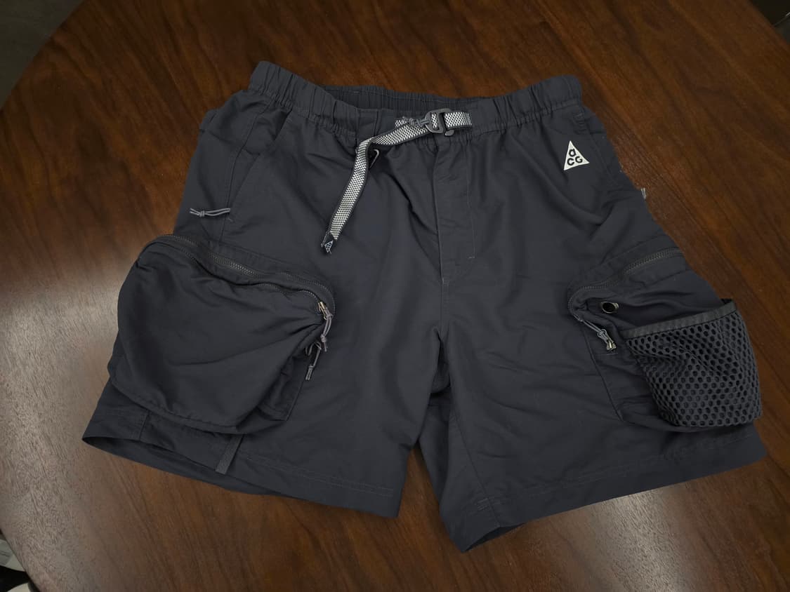 나이키 acg 스노우그래스 카고쇼츠 블랙 US M 상품이미지2