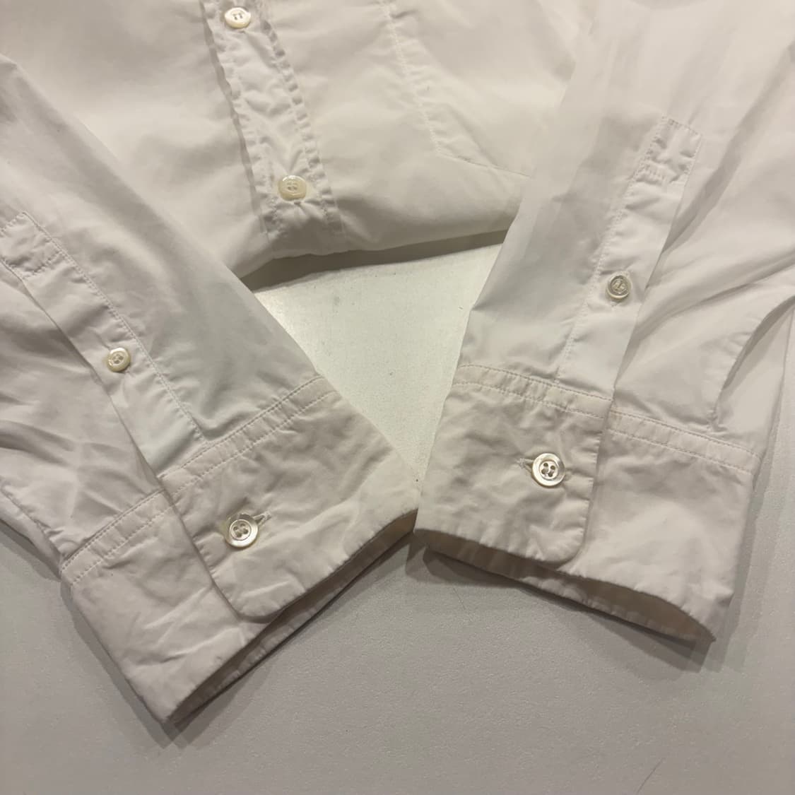 [41] 메종 마르지엘라 화이트 긴팔 셔츠 B307 상품이미지8