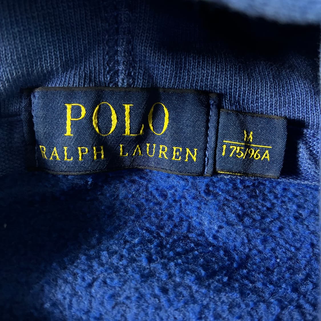 Polo  폴로 랄프로렌 자수 코튼 블루 후드집업  상품이미지5