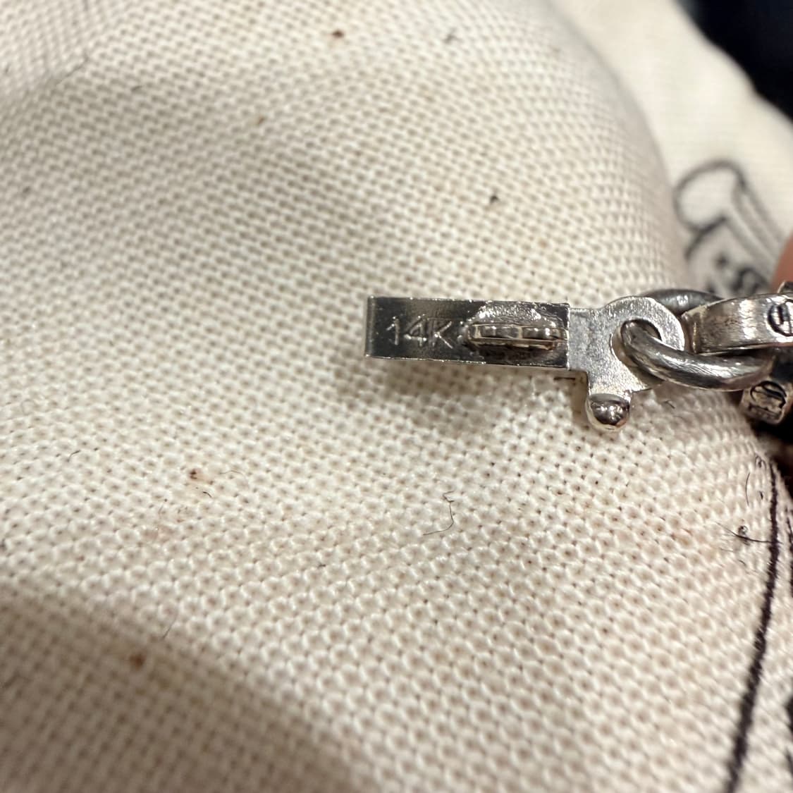 크롬하츠 페이퍼체인 8인치 새상품급 상품이미지6