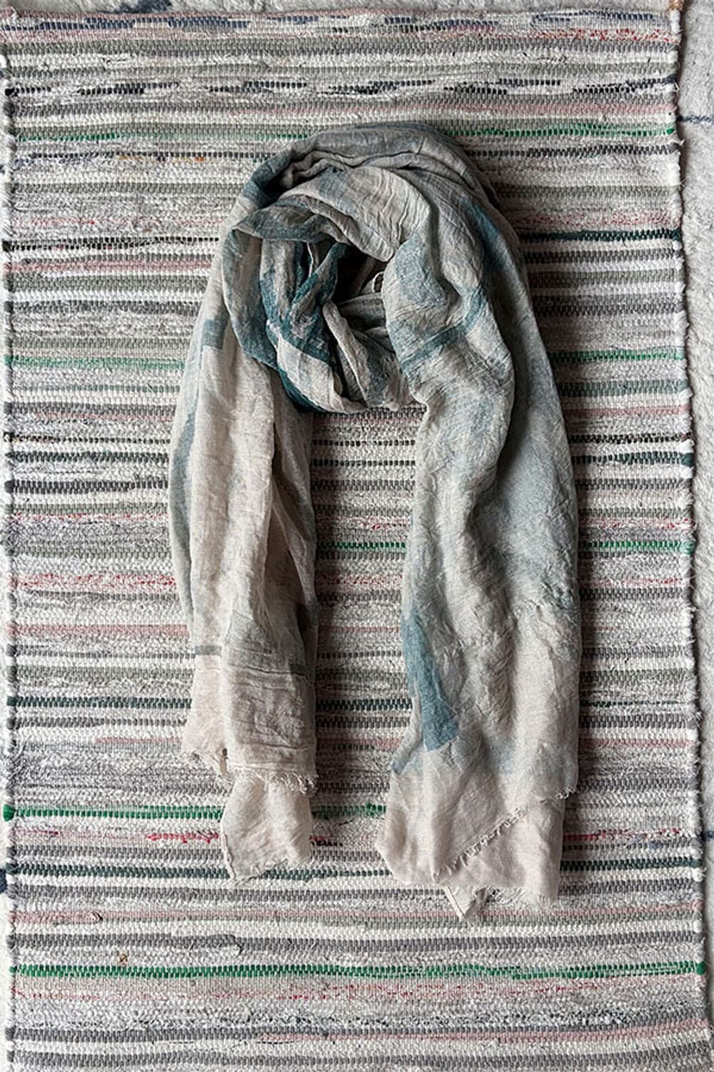 Green Printed Scarf 상품이미지1