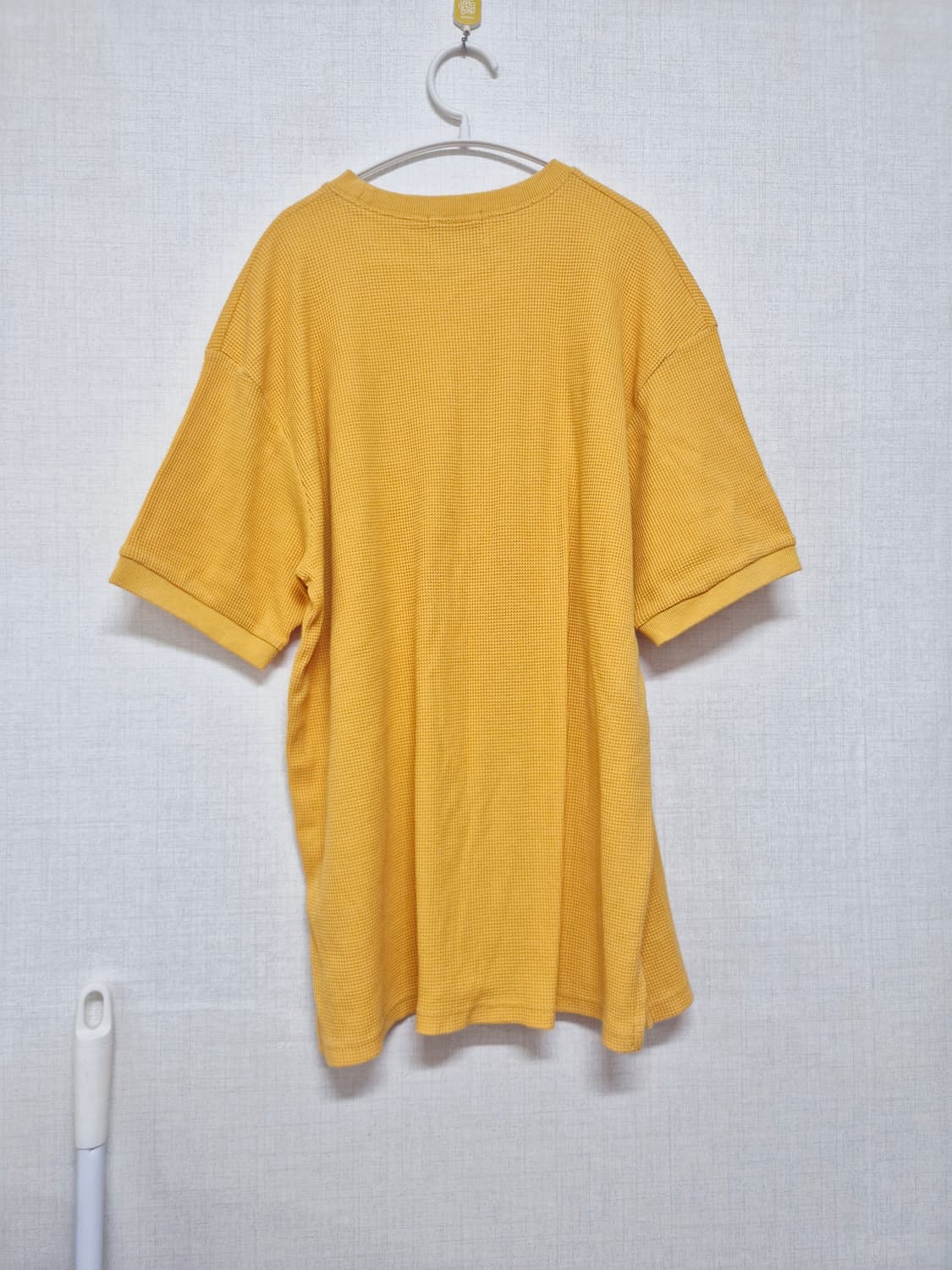 PURE 옐로우 와플 반팔 티셔츠 상품이미지2