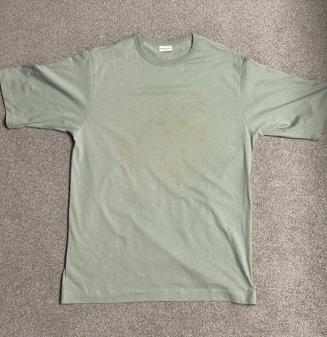 dries van noten oversized cotton t shirt 상품이미지2