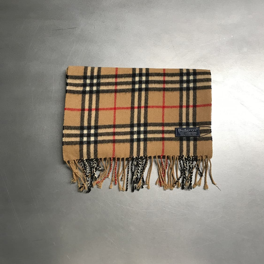 버버리 정품 램스울 머플러 베이지 상품이미지2