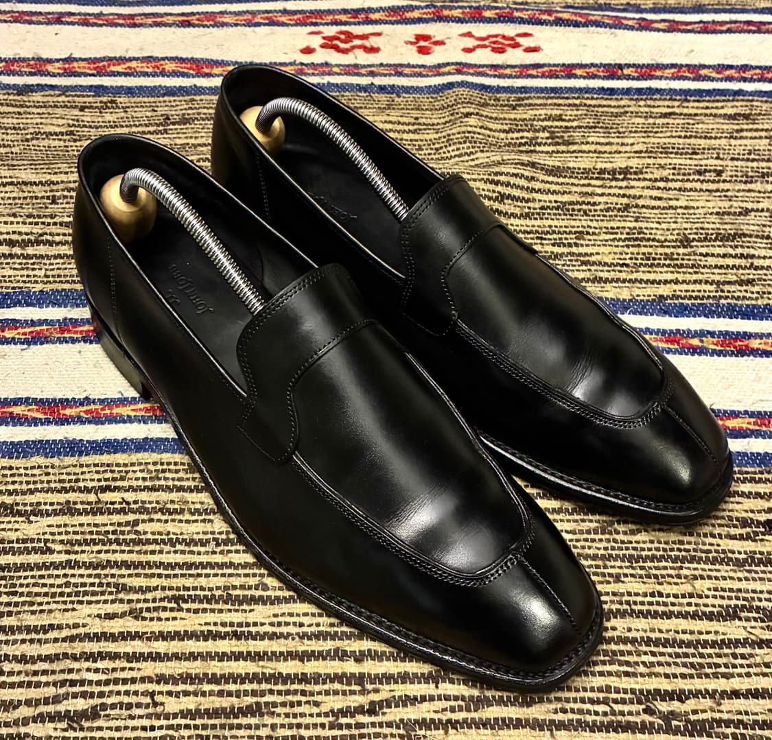 (7.5E)JOHN LOBB 존롭 도체스터 카프스킨 레더 로퍼 구두 상품이미지1