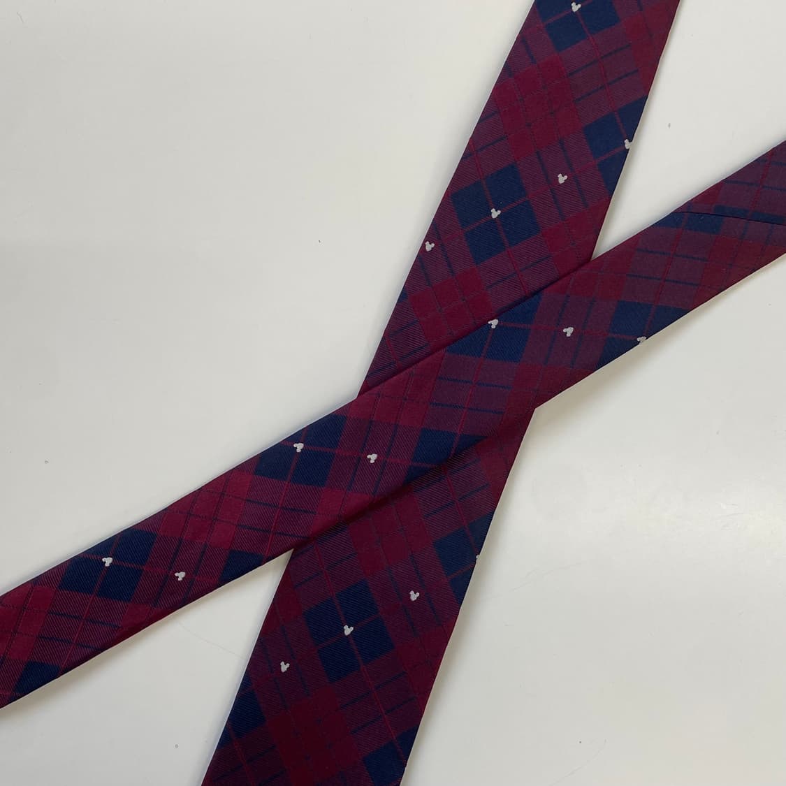 디즈니 캐릭터미키마우스 실크넥타이7.4cm 상품이미지4