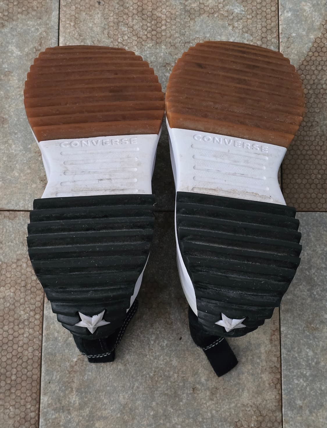 (240)컨버스 런스타 하이크 하이 검흰 상품이미지10