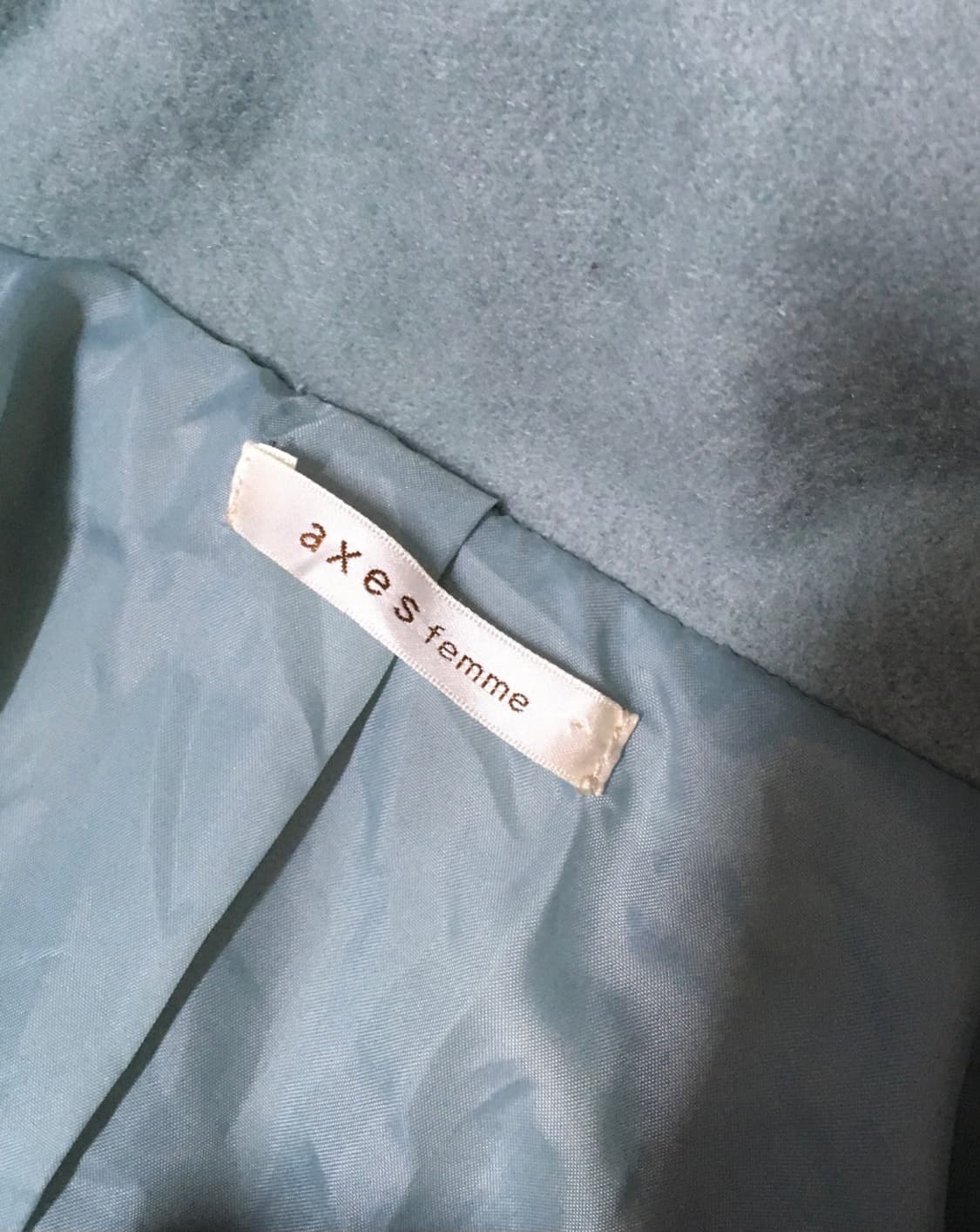 axesfemme 엑시즈팜 민트 코트 러블리 히메갸루 빈티지 상품이미지3