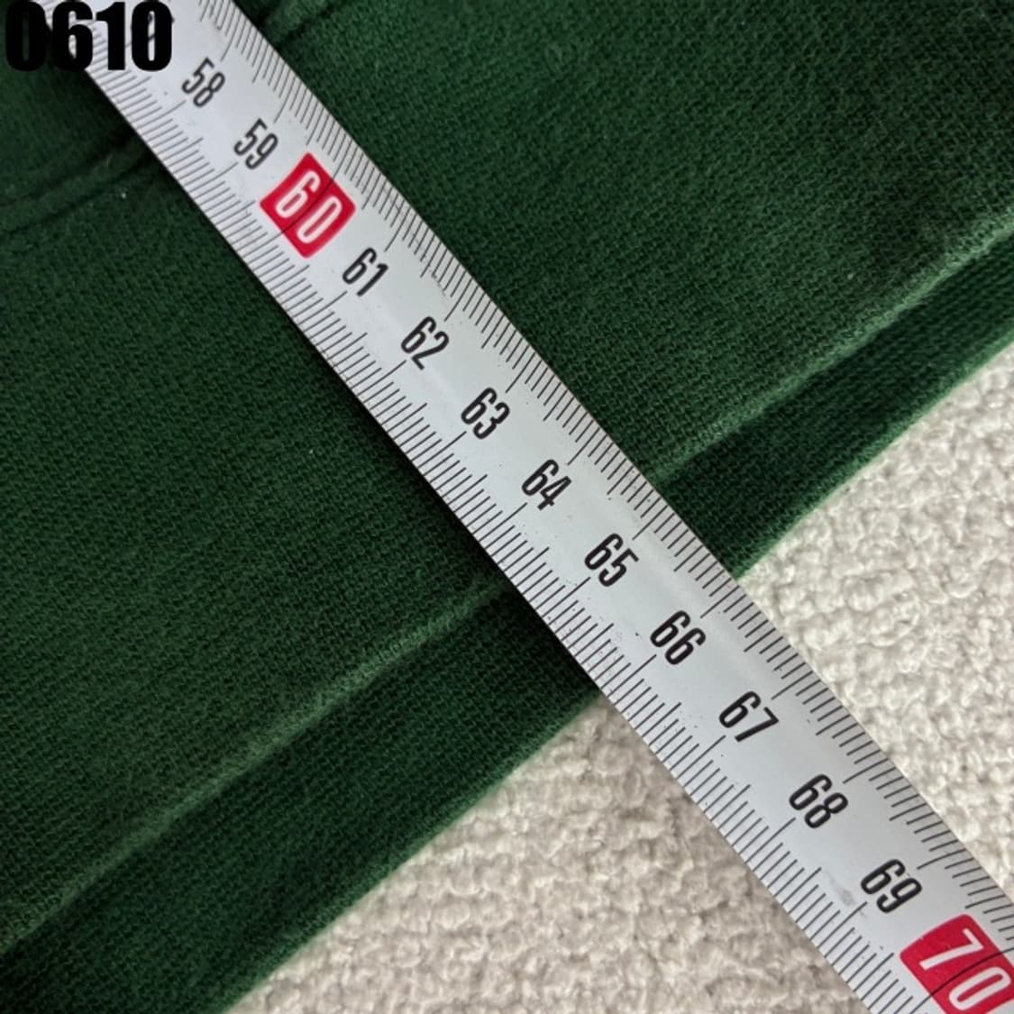 나이키 그린 기모 후드티  상품이미지5