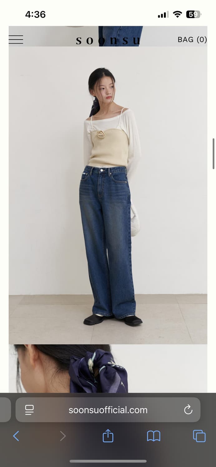 [새상품] 순수 soonsu 데님 상품이미지2