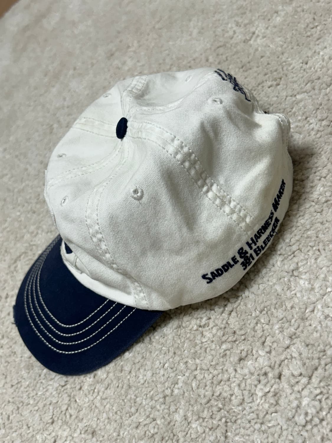 폴로 랄프로렌 투톤 볼캡 상품이미지3