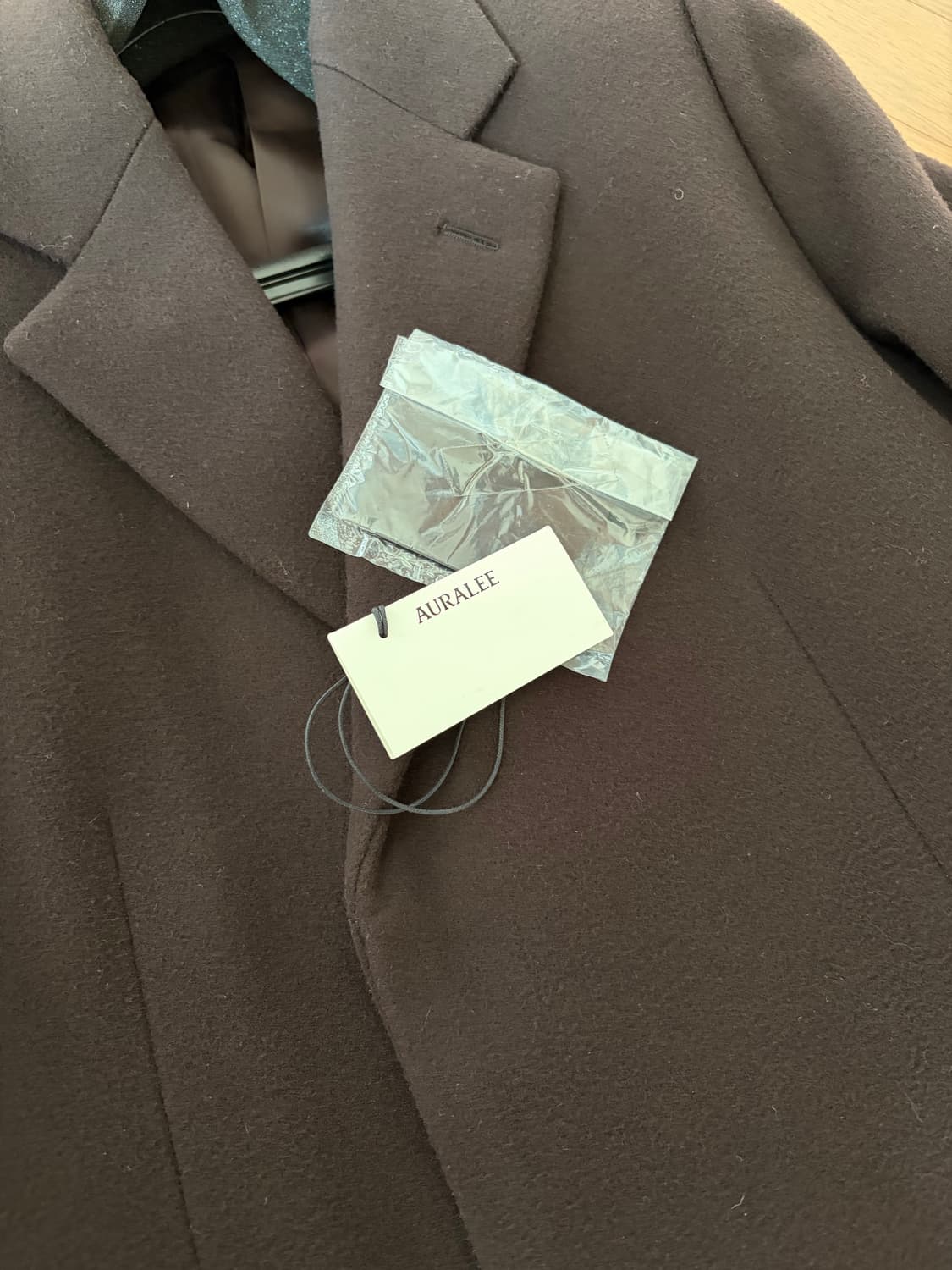 오라리 21aw 더블라이트 멜튼 코트 상품이미지4