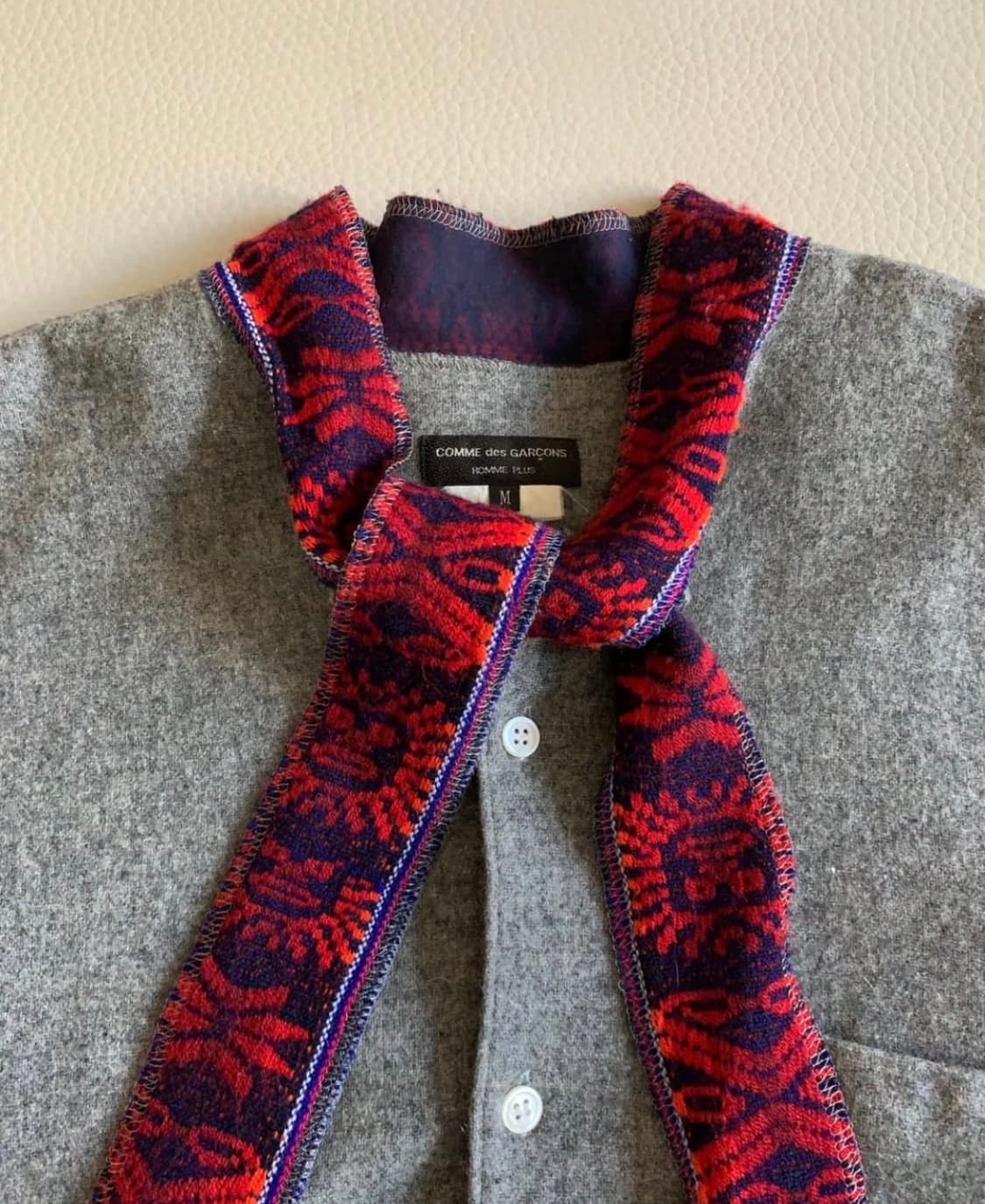 cdgh+ AD2007 트윌리 울 셔츠 상품이미지2