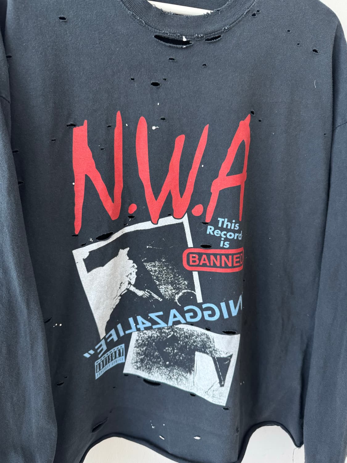 빈티지 N.W.A 긴팔 상품이미지8