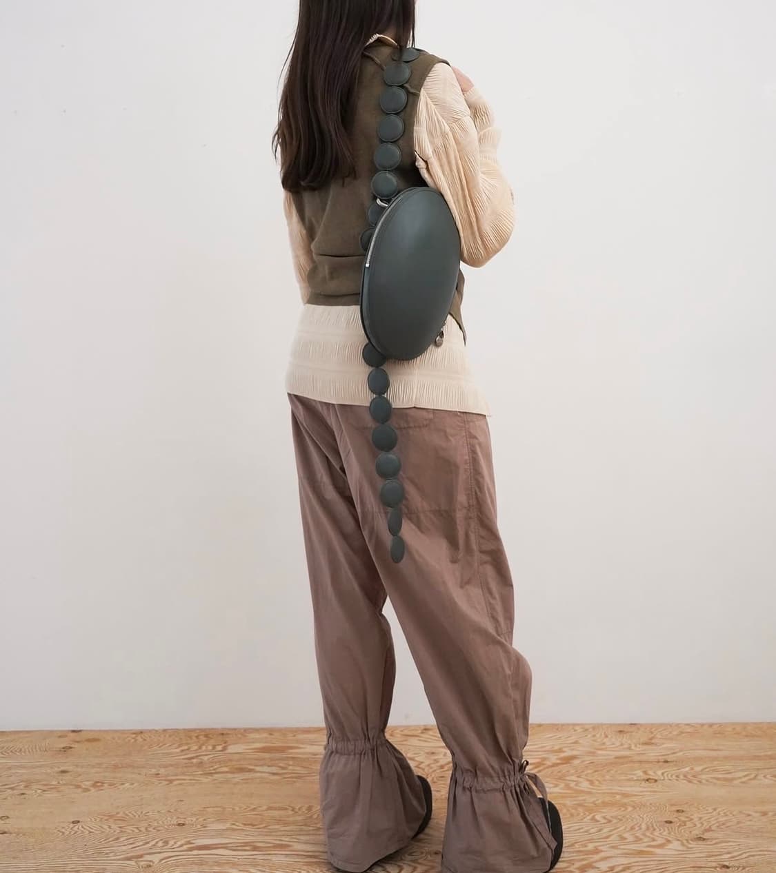 밤볼레 가방 그린 컬러 상품이미지3