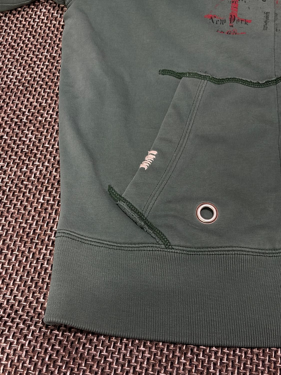 폴로 랄프로렌 빈티지 파커 그린 탑스 후드집업 상품이미지5