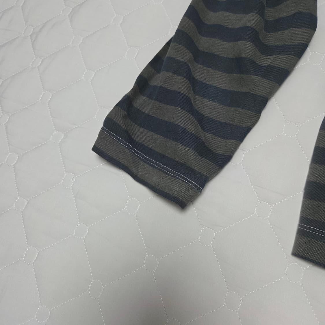 해칭룸 롱슬리브 VTG 스트라이프 폴로 티 Dyed Blue 3 상품이미지9