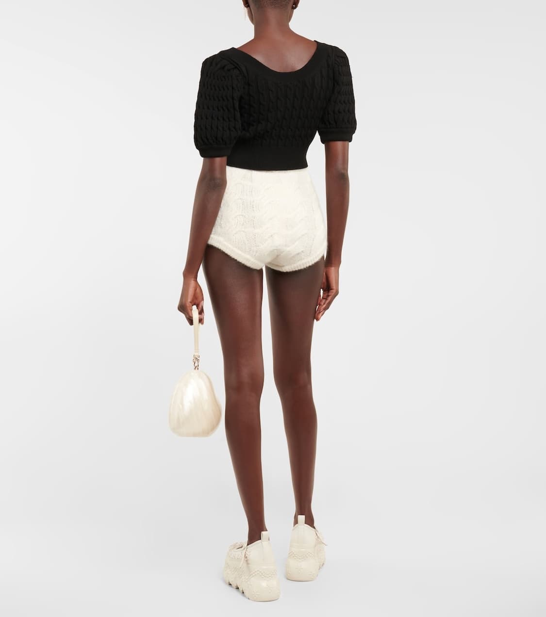 시몬 로샤 펄 케이블 스웨터 상품이미지7