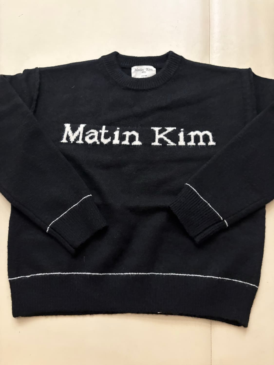 마뗑킴 풀오버 니트 M (새상품) 상품이미지1