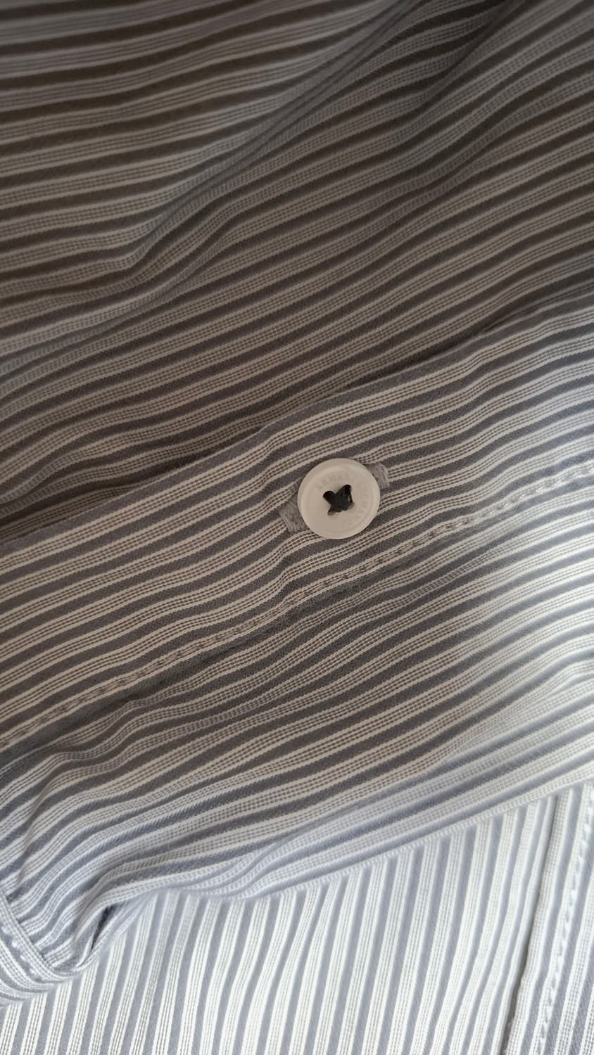 아르마니 익스체인지 스트라이프 셔츠 L 상품이미지5