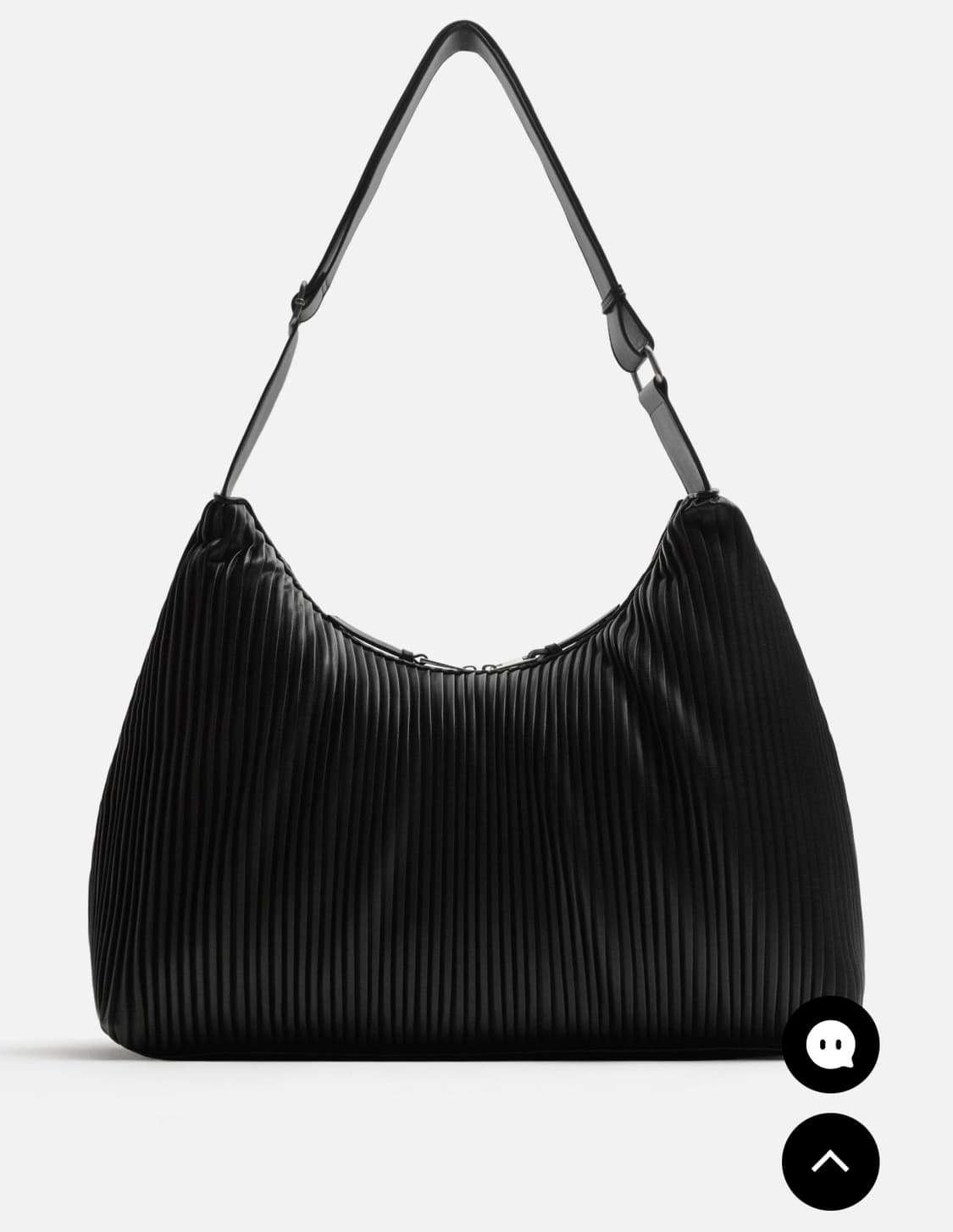 자라 ZARA 이세이미야케맛 플리츠 숄더백 가방 판매 상품이미지1