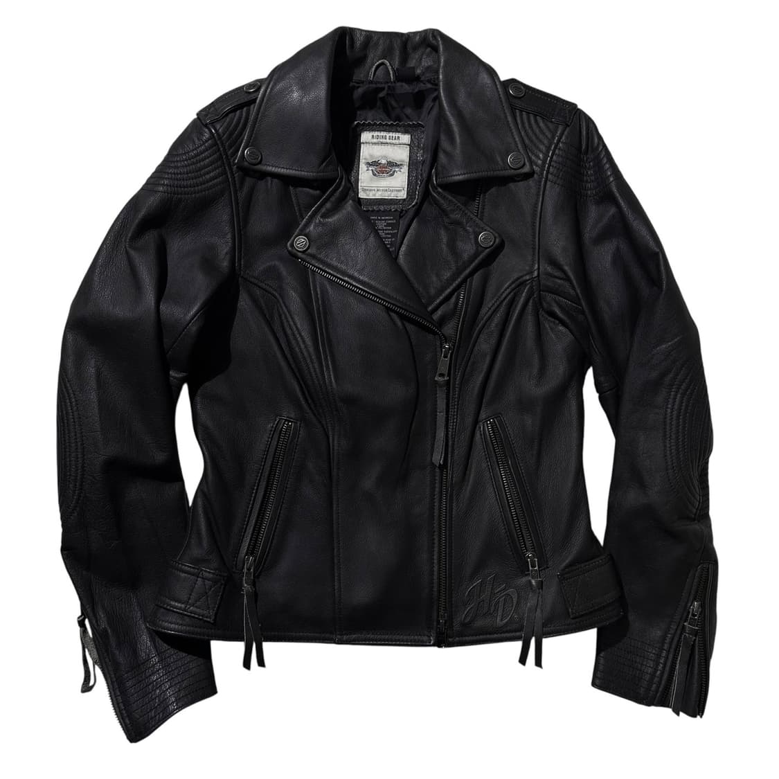 (매장판) 할리데이비슨 카우 레더 라이더 자켓 상품이미지1