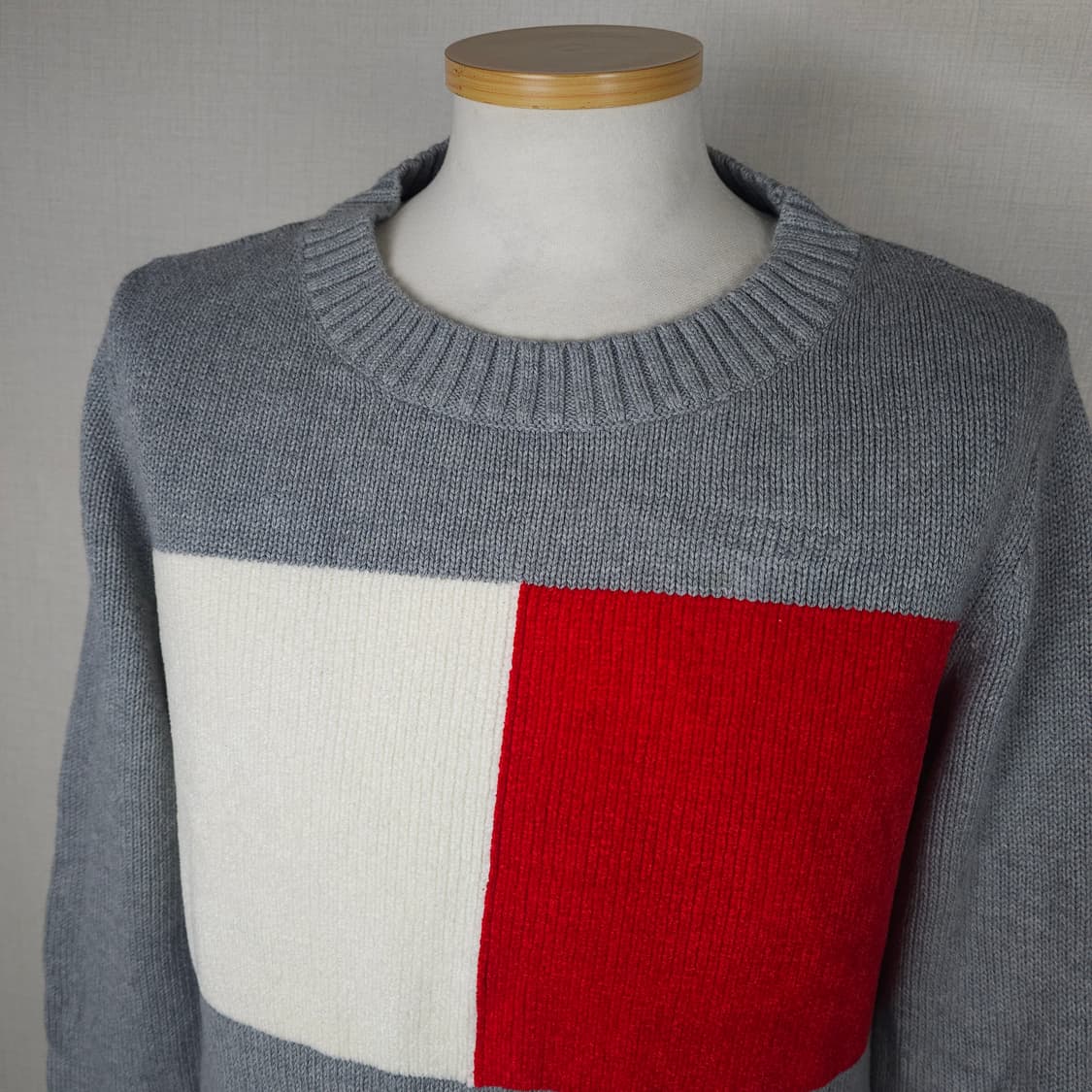 타미힐피거 라운드니트티 여성95사이즈  상품이미지2