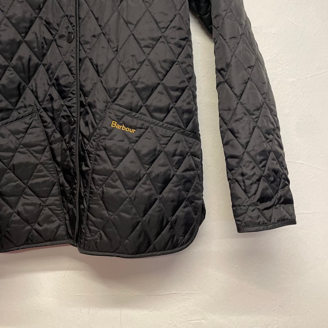 바버 (우먼) 리데스데일 블랙 퀼팅 자켓   상품이미지4