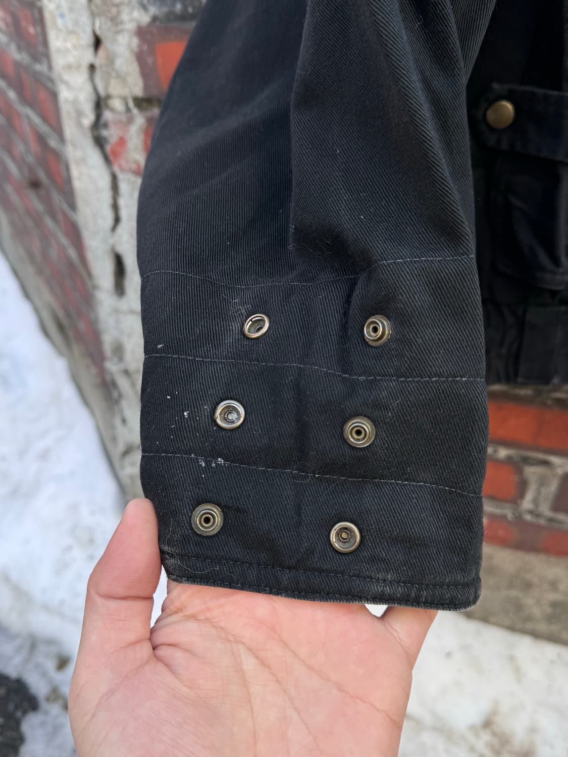 Monte Viso 버클 디테일 하이넥 봄버자켓  상품이미지9