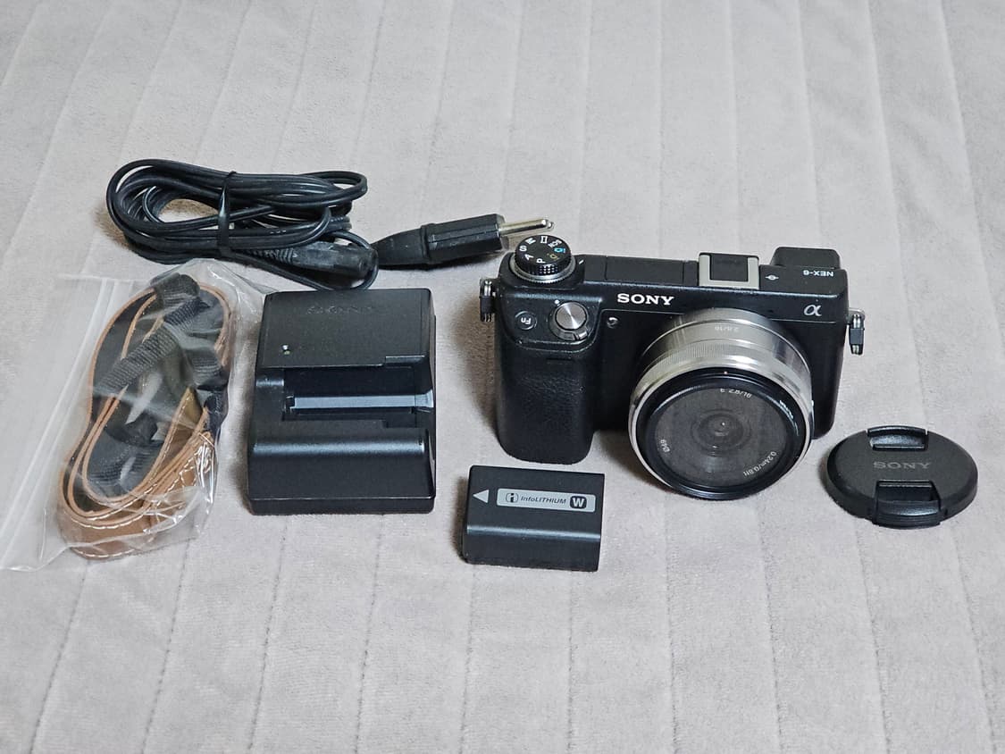 소니 NEX-6 미러리스 카메라 상품이미지1