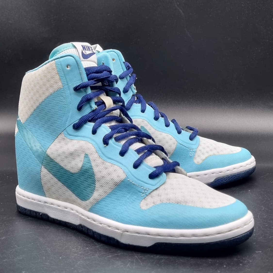 나이키 덩크스카이 여성키높이하이탑230 굽6 상품이미지1