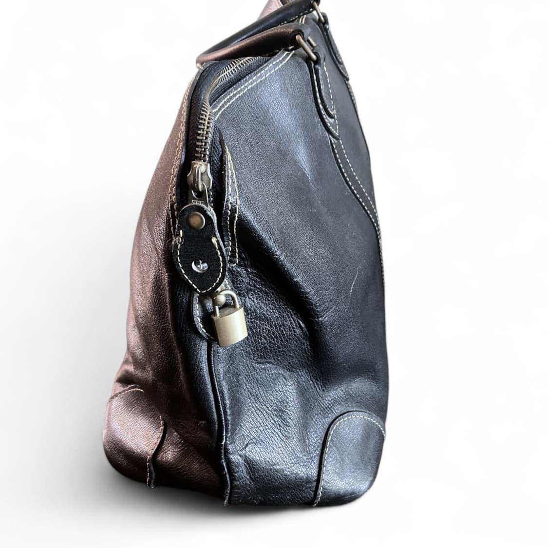 꼼데가르송 레더 보스톤백 상품이미지4