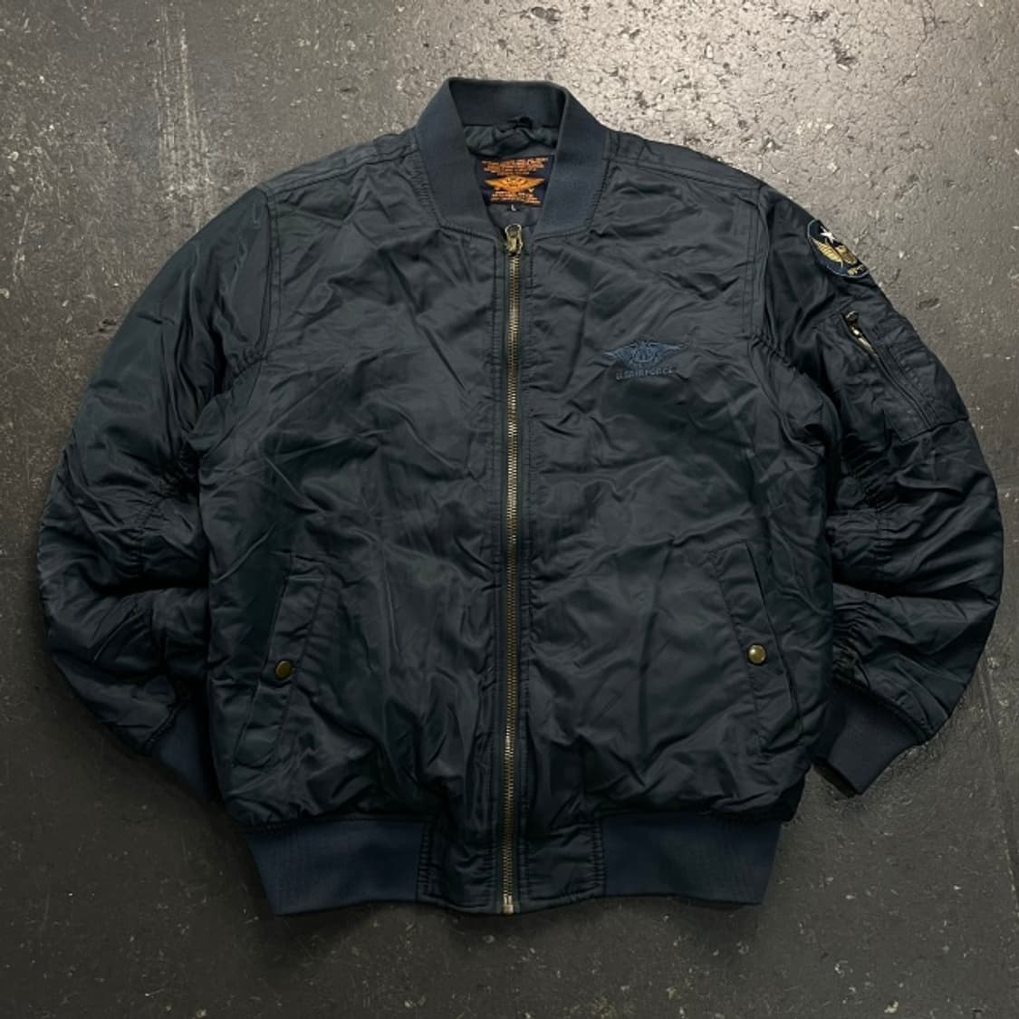 100 빈티지 USAF 항공점퍼  상품이미지1