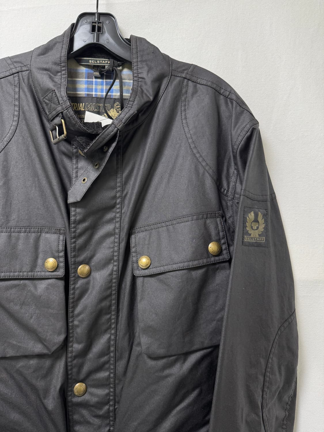 벨스타프 트라이얼 마스터 왁스 자켓 마호가니 54 상품이미지4