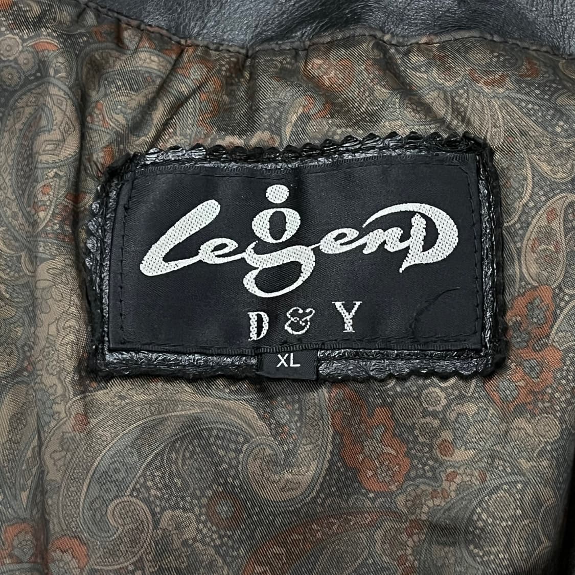 [정품/XL] Legend Dev 가죽 자켓 블랙 상품이미지5