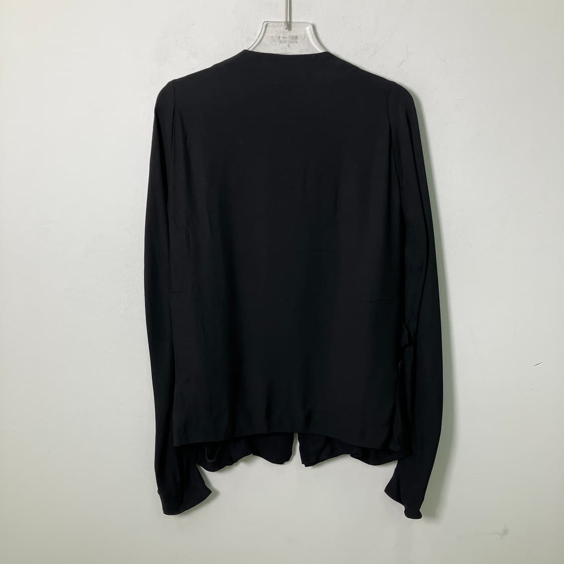 마르니 블랙 노카라 포켓 집업 자켓 38 상품이미지2