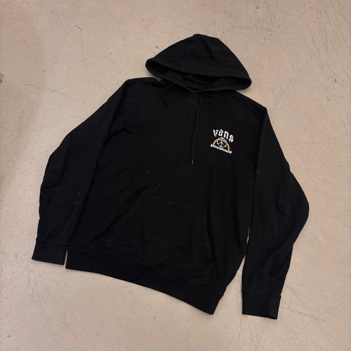 반스 스컬 빅로고 후드티 상품이미지2