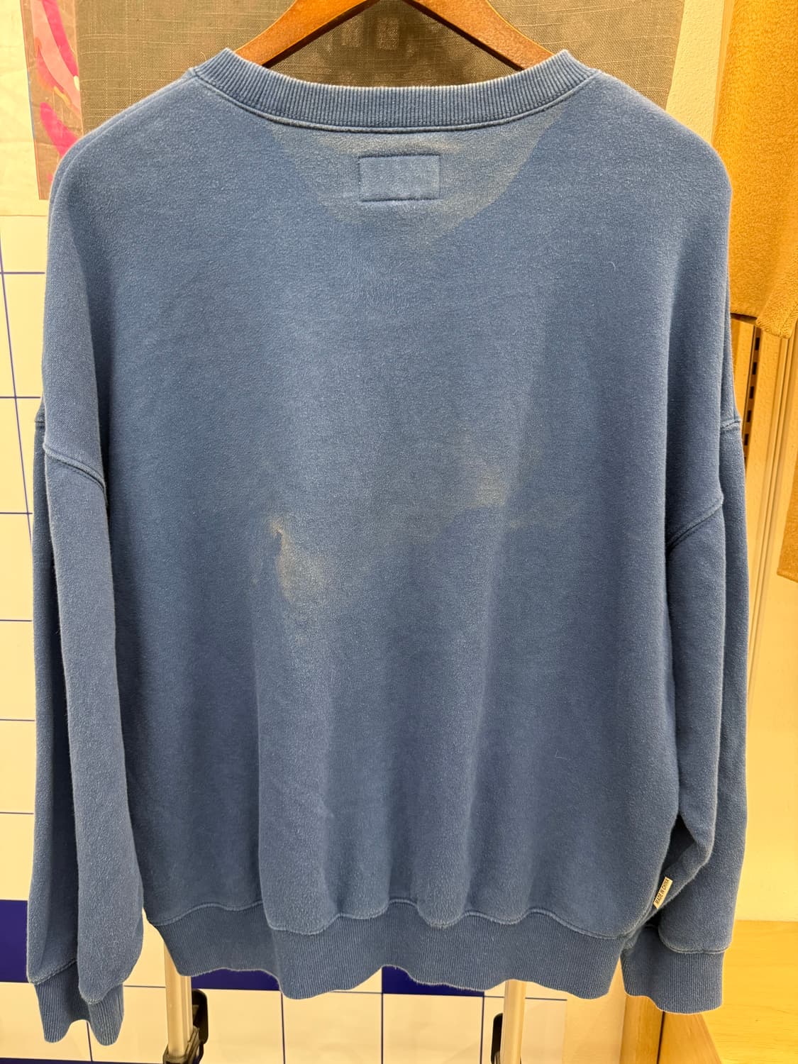 키르시 블루 맨투맨 상품이미지5