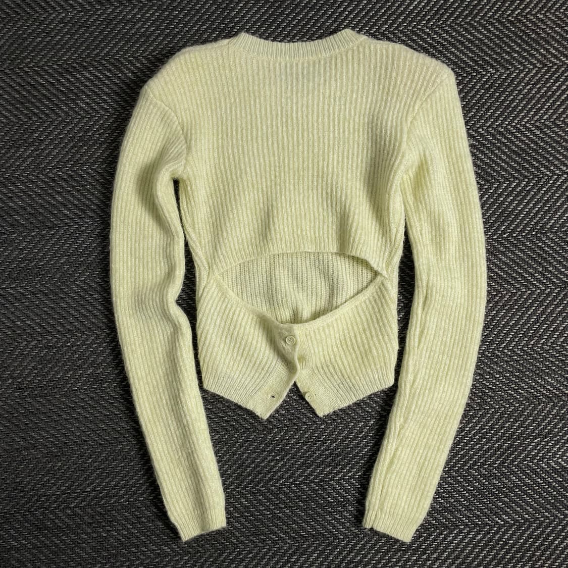 빈티지 우먼스 슬림핏 골지 스웨터y 3388 상품이미지2