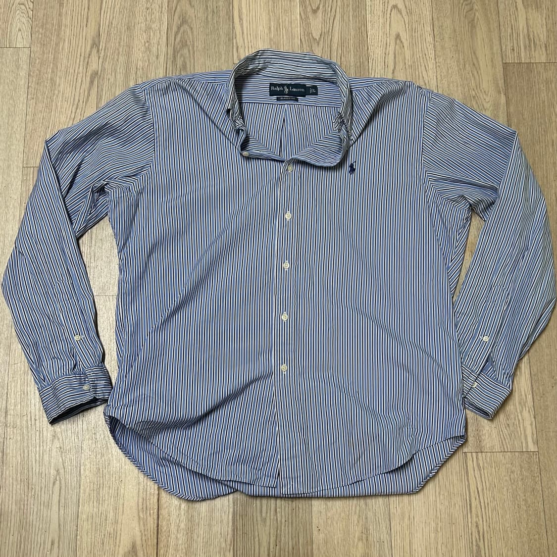폴로랄프로렌 해외판 정품 스트라이프 셔츠 105-110 상품이미지1