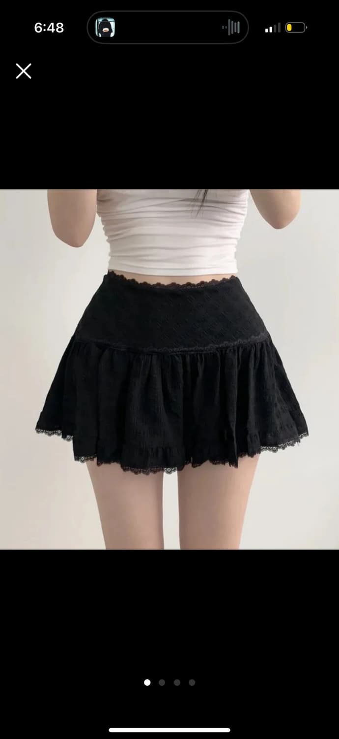 레이스 치마바지 에이블리  상품이미지1