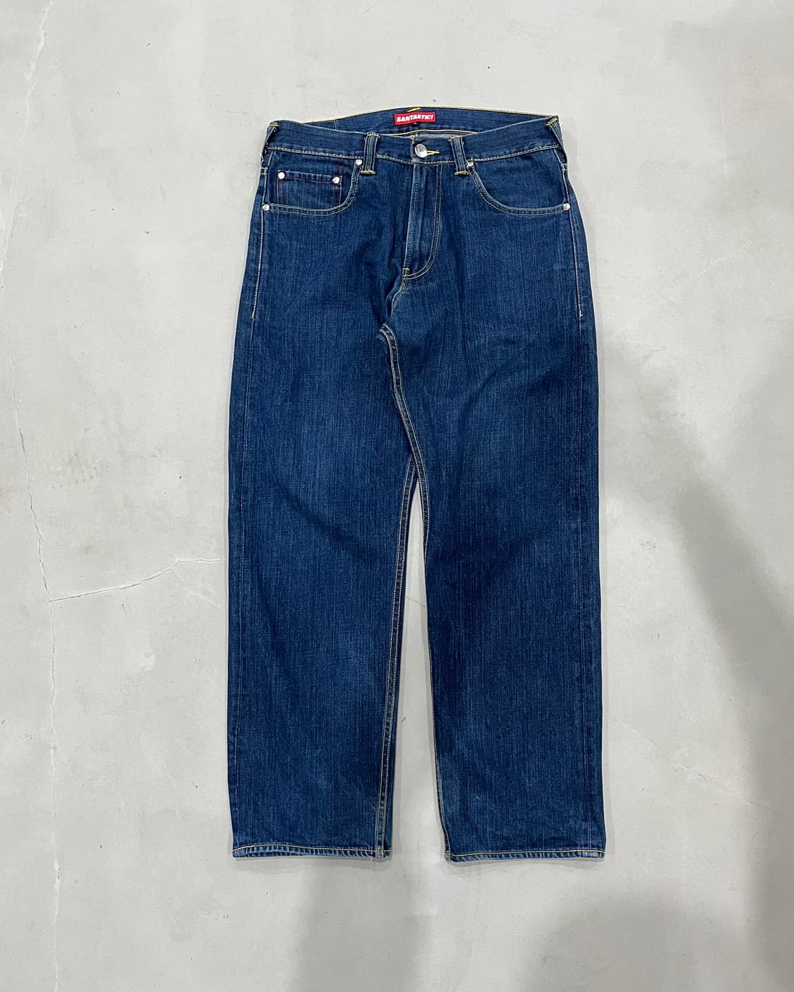 SANTASTIC! 🐒🏏  saru denim pants 상품이미지4