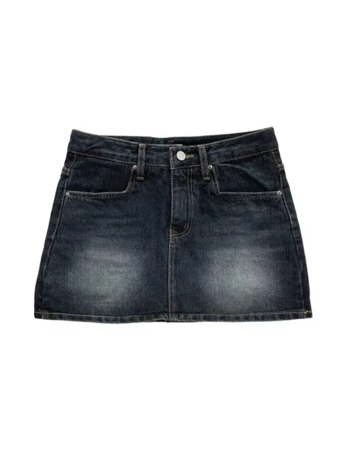 애즈온 비버리 데님 스커트  상품이미지1