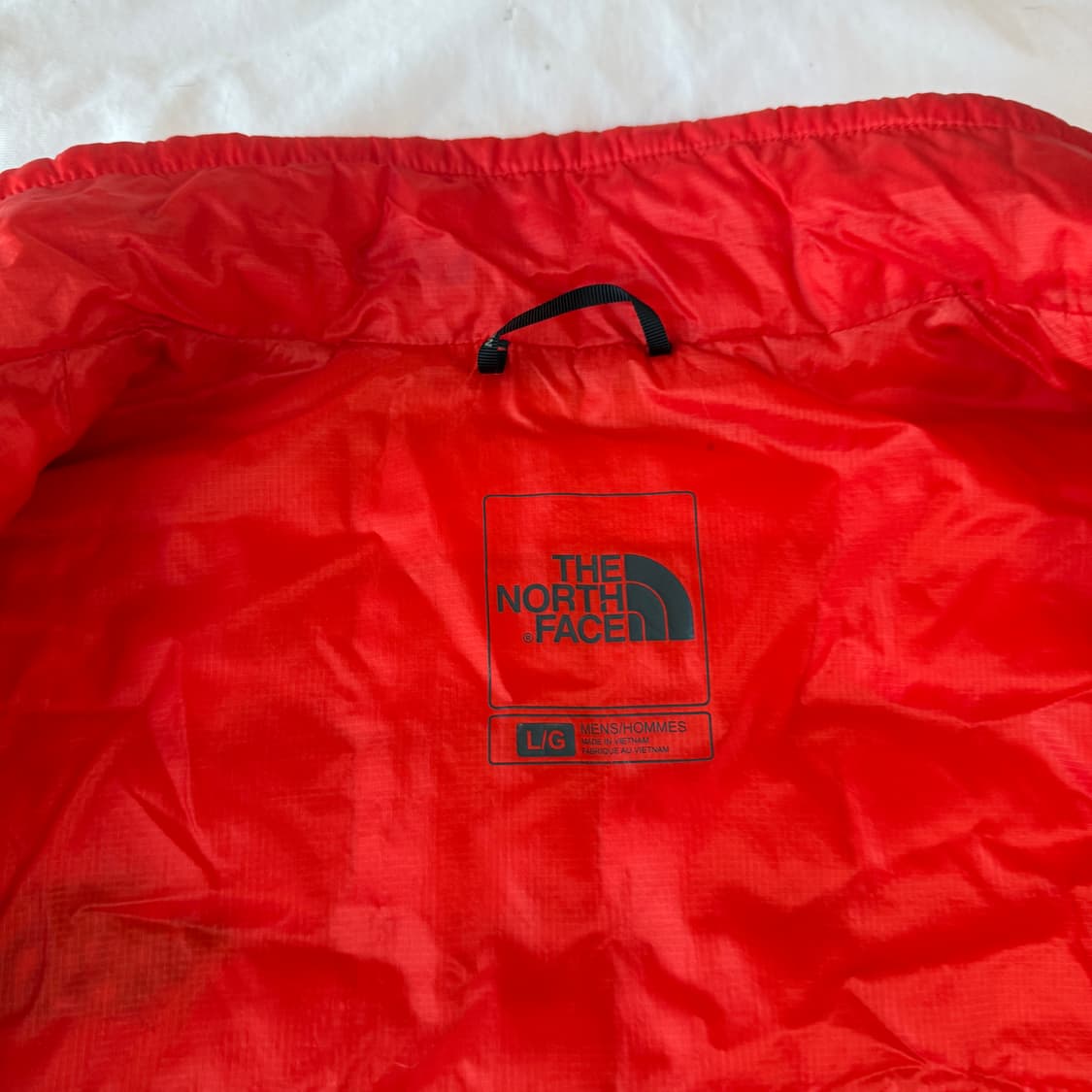 노스페이스 써모볼 오렌지 초경량 패딩 상품이미지4