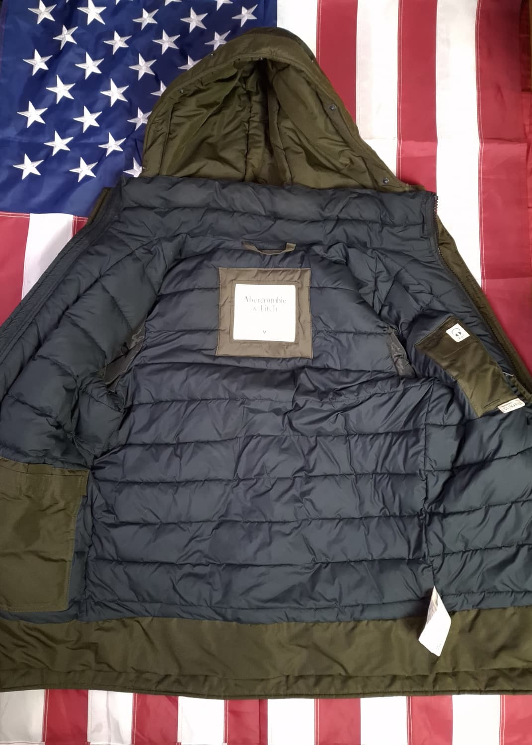 오리지날 아베크롬비 패딩 후드 야상 상품이미지7